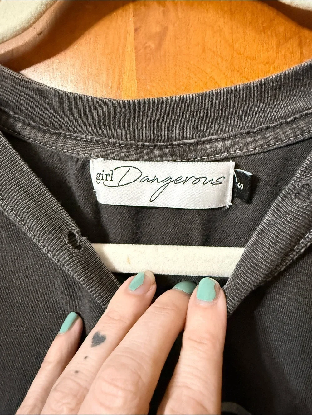 Girl Dangerous Yellowstone Sleeve Tee